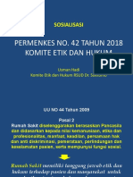 Prof. Usman - EH 01 - KEH PERMENKES 42 TH 2018