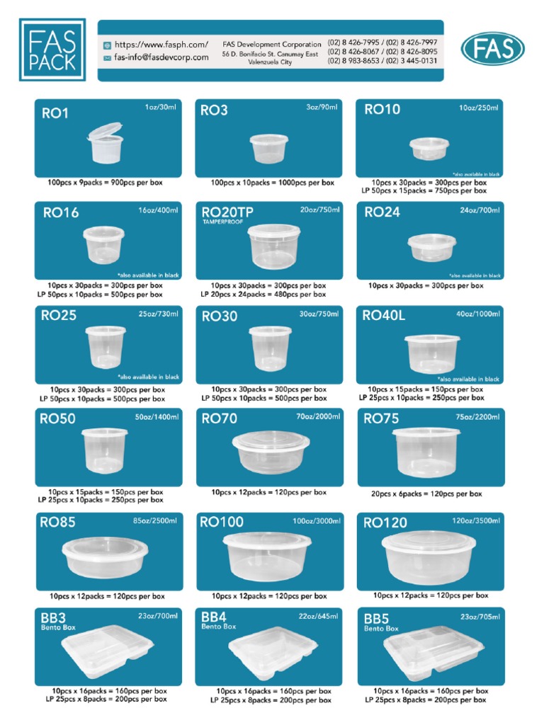 Fas Pack Catalog 2021 - 1637738484 | PDF