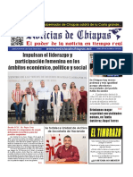 Periódico Noticias de Chiapas, Edición Virtual Jueves 24 de Agosto de 2023