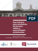 Libro Guia Práctica para Estudiantes de Derecho. Salidas y Oportunidades Profesionales