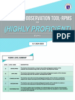 (Appendix C-06) Highly Proficient COT-RPMS SY 2024-2025