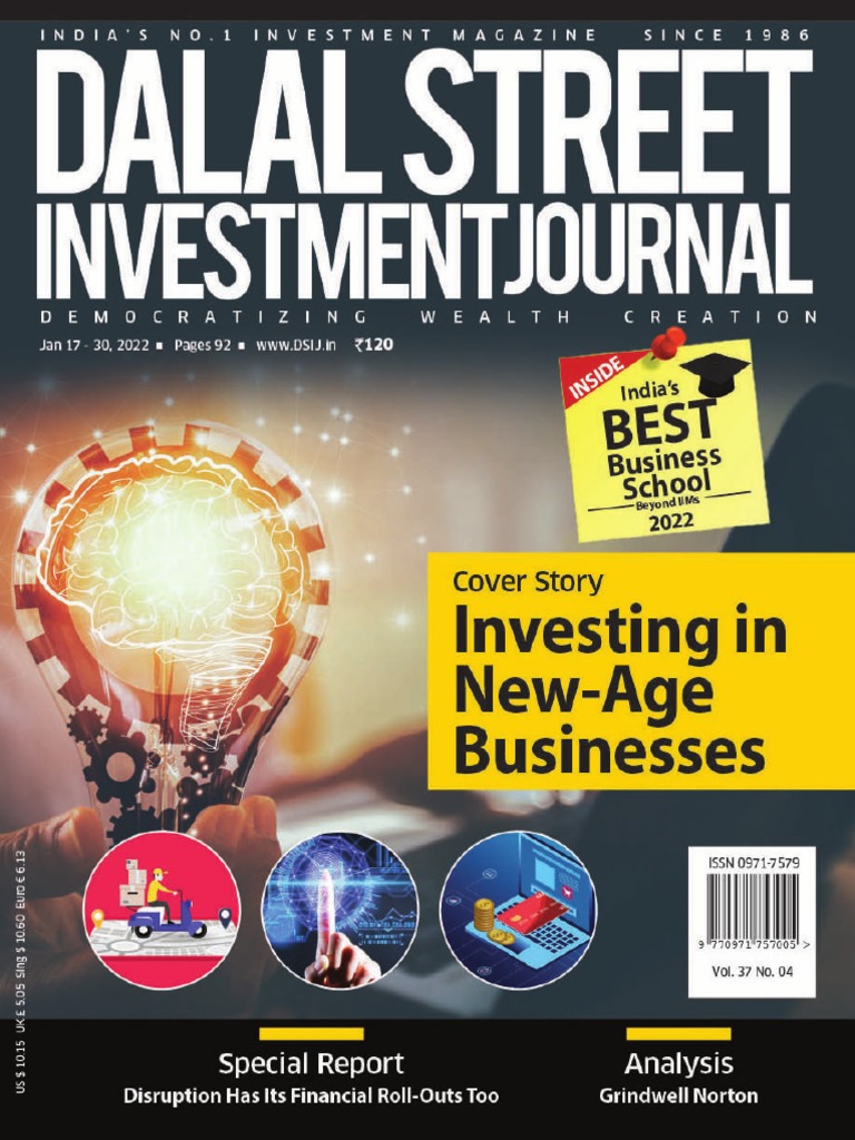DSIJ Dalal Street 20220116 Download Free PDF Economies Investing