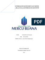 Makalah Psiko Konsumen Bisnis - Vaninda Devina Certynada - 46118210085