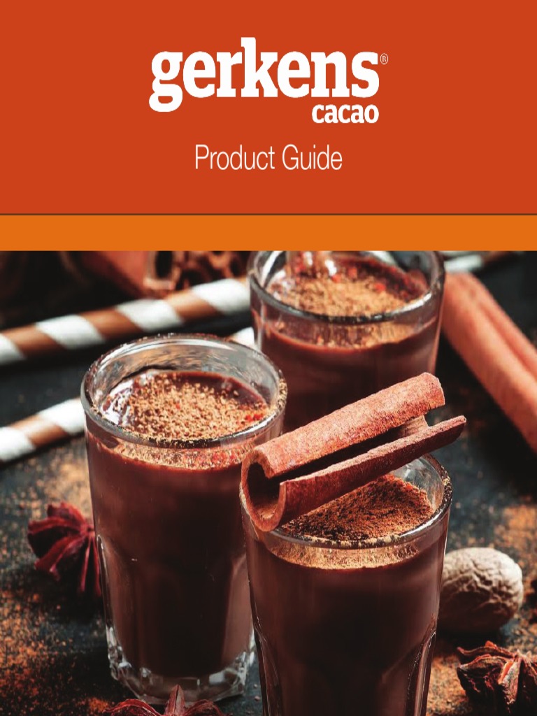 Gerkens Cacao Product Guide-1 | PDF