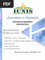 Reducción Abierta y Fijación Interna: RAFI | PDF | Hueso | Traumatologia