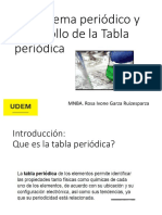 1.3 Sistema Periódico y Desarrollo de La Tabla Periódica