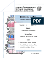 Propuesta de Institución Escolar