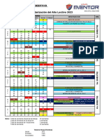 Calendarización 2023