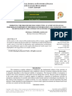 Improving The Procedure For Conducting An Audit of Financial Performance Reports in The Field of Information and Communication Technologies in The Context of Economic Modernization