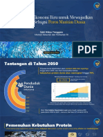 2023.05.14. Paparan MKP - Implementasi Ekonomi Biru Untuk Mewujdukan Indonesia Sebagai Poros Maritim Dunia - Raker PDIP - Final