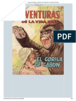 El Gorila de Gabón - Aventuras de La Vida Real - Revisteria Ponchito