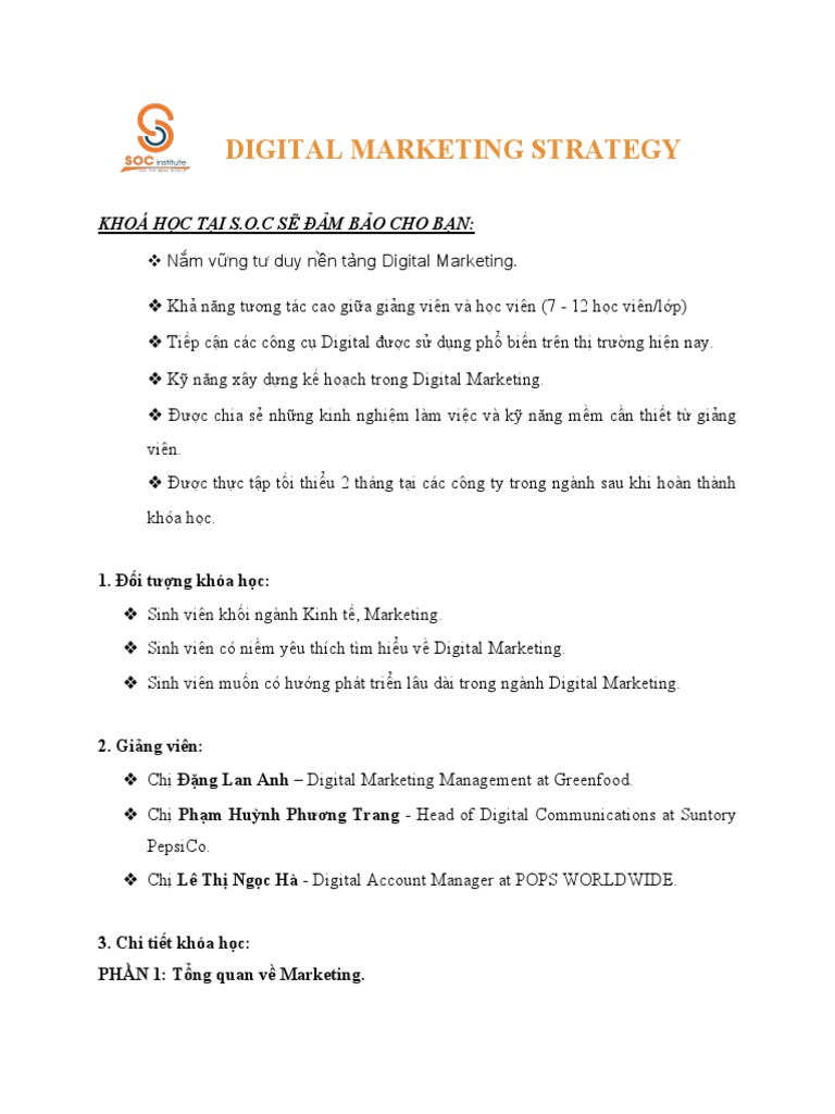 Module - Digital Marketing Strategy | PDF