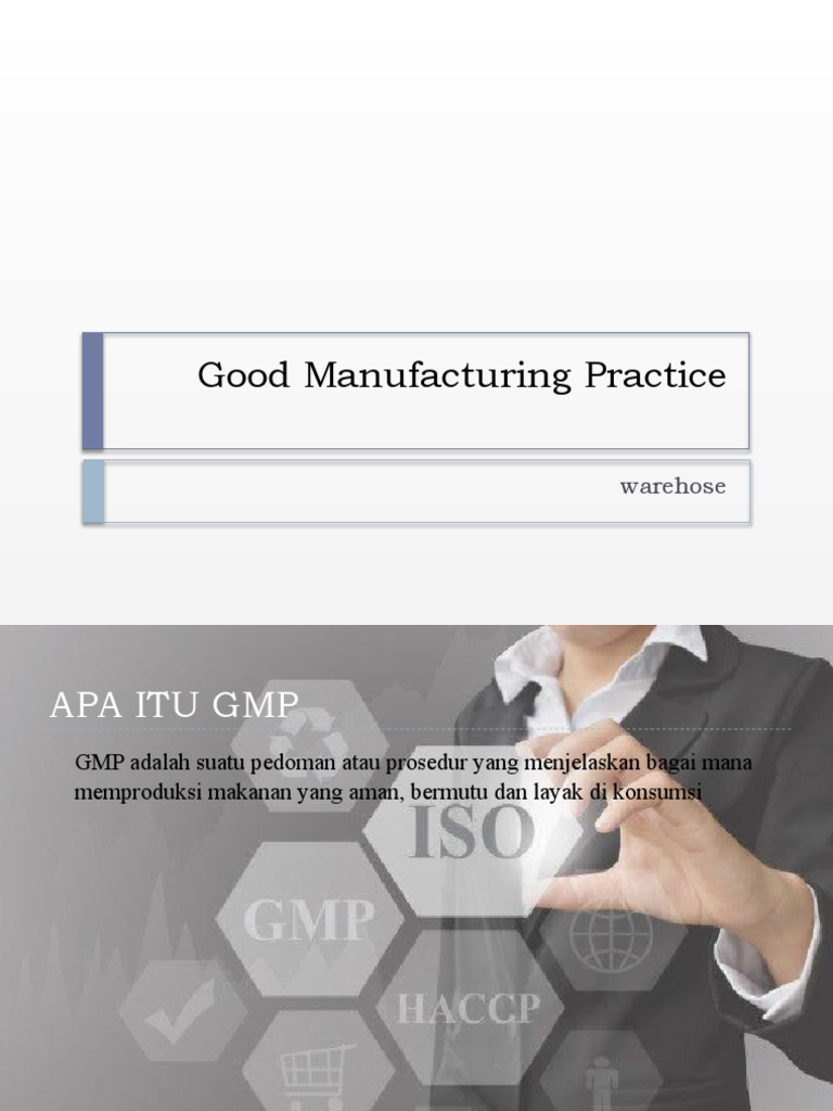 Penerapan GMP di Warehouse Makanan | PDF