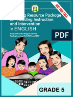 Reading Package English Grade 5