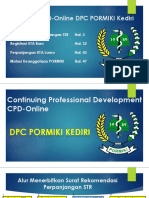 Panduan CPD-Online DPC PORMIKI Kediri