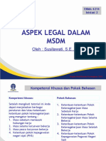 Inisasi 2 - Modul 3 Aspek Legal Dalam MSDM