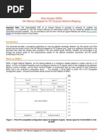 Xilinx Answer 65062 AXI PCIe Address Mapping