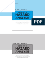 HACCP - Step 6 Principle 1 Conduct A Hazard Analysis