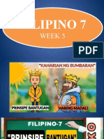 Week 5 FILIPINO 7