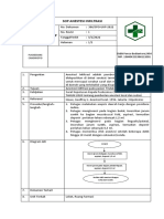 3.4.1.1 Contoh Sop Anestesi Infiltrasi