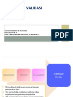 Monitoring Dan Validasi