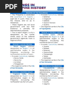 List of 17 Philippine Regions and Provinces | PDF | Luzon | Mindanao