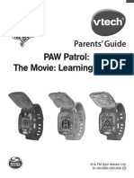 80-5255X0 Paw Patrol Movie Learning Watches