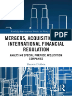 Mergers, Acquisitions and International Financial Regulation (Routledge International Studies in Money and Banking)