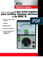 Multímetro Analógico: Las Funciones Que Usted Requiere para Verificar Sistemas Eléctricos y de HVAC/R
