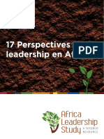 17 Perspectives Sur Le Leadership en Afrique
