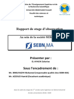 Rapport de Stage Dx27observation Sebn Ma