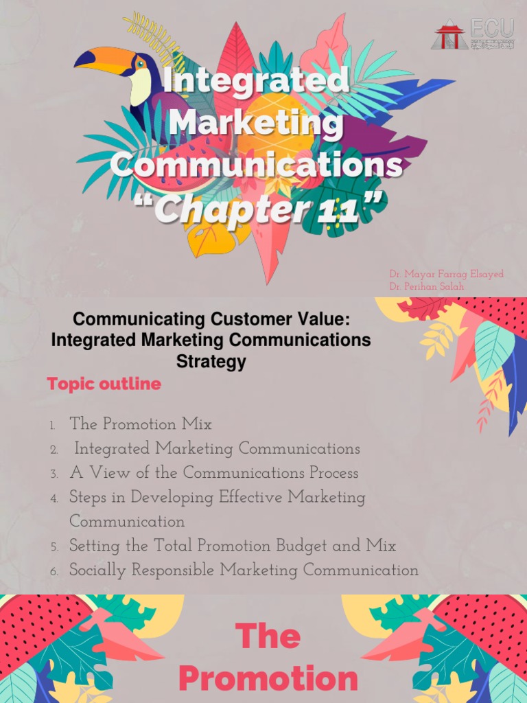Integrated Marketing Communications Overview | PDF | Marketing ...