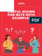 Common Idioms Asked in The IELTS