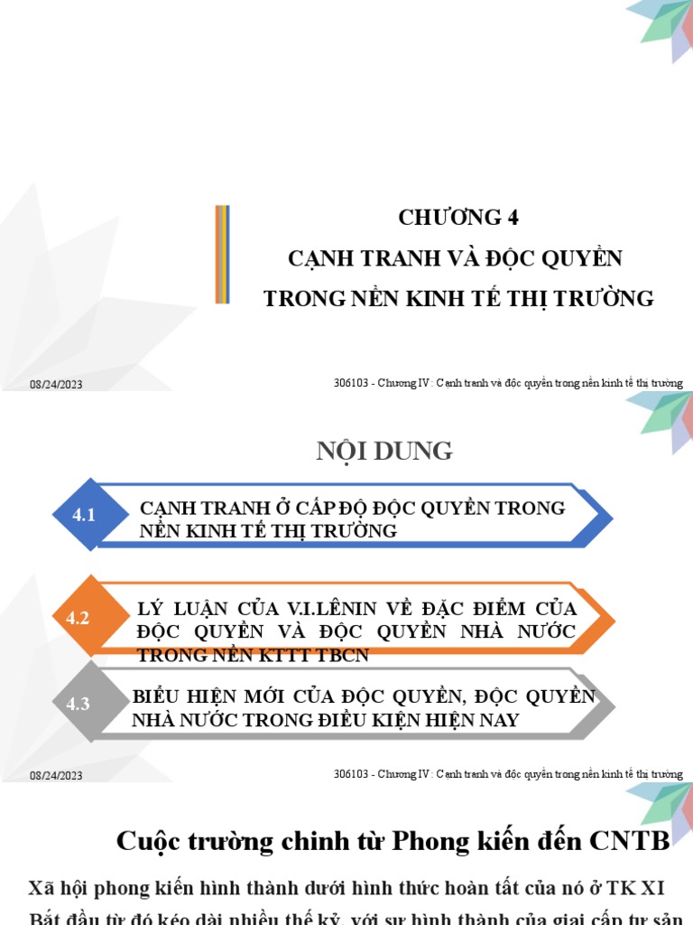 Chương 4 - C Nhân KTCT | PDF