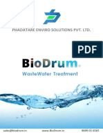 BioDRUM Sewage Treatment Plant