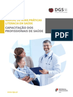 Manual de Boas Praticas Literacia em Saude Capacitacao Dos Profissionais de Saude PDF