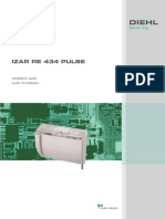 IZAR RE 434 PULSE - Installation Guide EN - FR