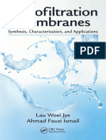 Nanofiltration Membranes Synthesis, Characterization, and Applications by Ismail, Ahmad Fauzi Jye, Lau Woei