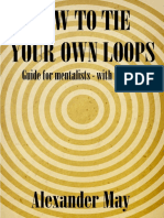 How To Tie Your Own Loops - Alexander May