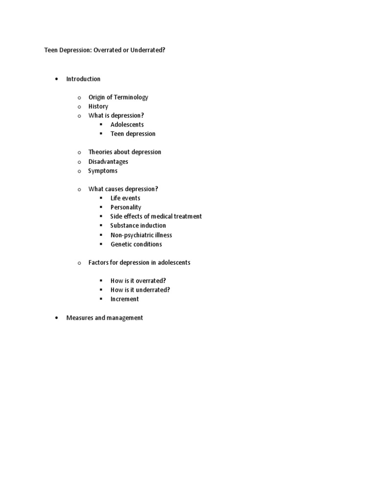 Teen depression pdf major depressive disorder mental disorder