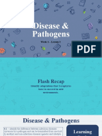 W1.L2. Disease & Pathogens