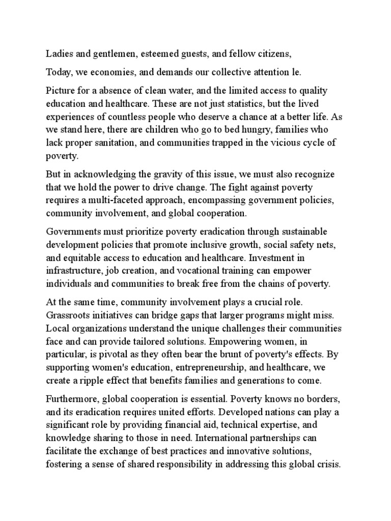 POVERTY | PDF | Poverty | Poverty &amp; Homelessness