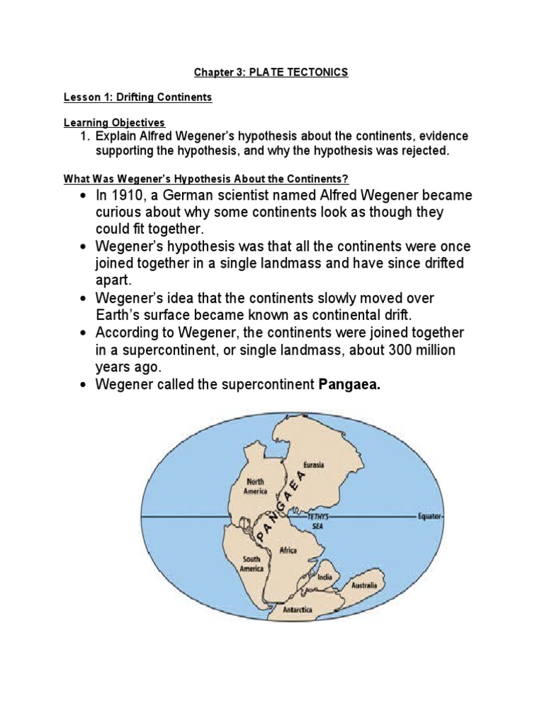 Drifting Continents PDF