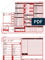 Character Sheet RED