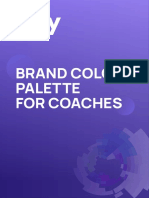 Brand Colour Palette For Coaches