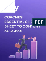 Coache's Essential Cheat Sheet To Content Success