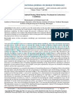 Analysis of Oily Dusts Emitted During Metal Surface Treatment in Laboratory Conditions