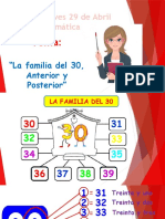 Familia Del 30, Anterior y Posterior