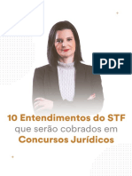 10 Entendimentos Do STF Concursos Juridicos 1