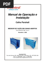 Calha Parshall Pronto Calculo